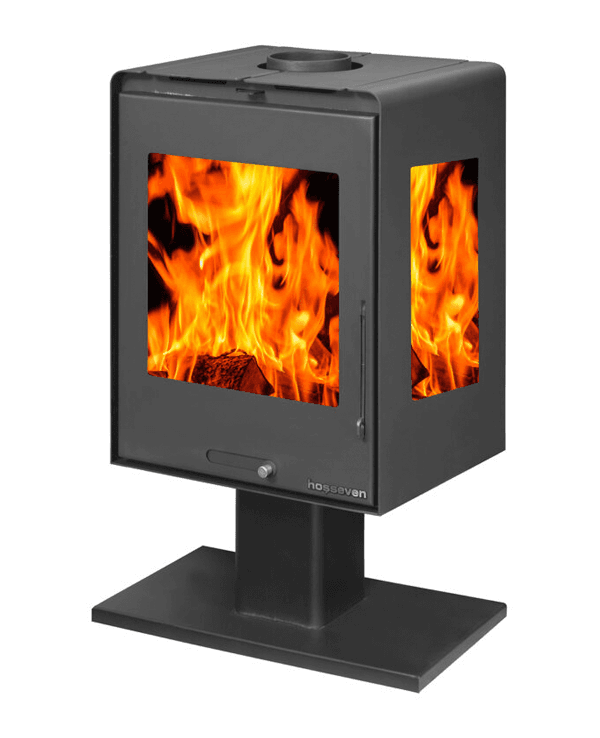 Hoşseven 5091-P Şömine Soba | 6,5 kW Kompakt Isıtıcı 2