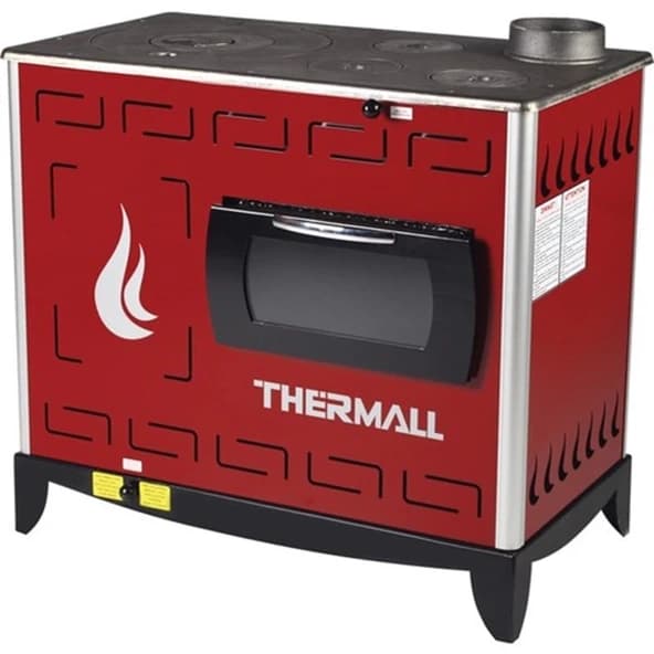 Thermall Lora Serisi T-20 Kuzine Kovalı Fanlı Kalorifer Sobası