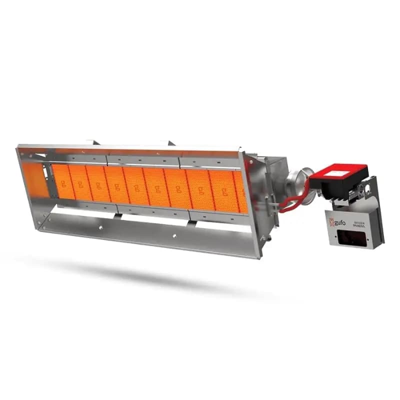 Panera GUFO ECO L10 Seramik Plakalı Lineer Radyant Isıtıcı (11 kW) – Tek Kademe