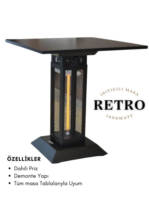 HotTable Retro 1400 Elektrikli Bistro Isıtıcı