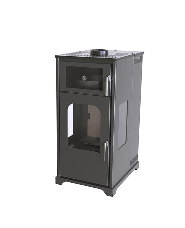 Hoşseven PM-12 F Manuel Peletli Fırınlı Soba (12 kW) 2