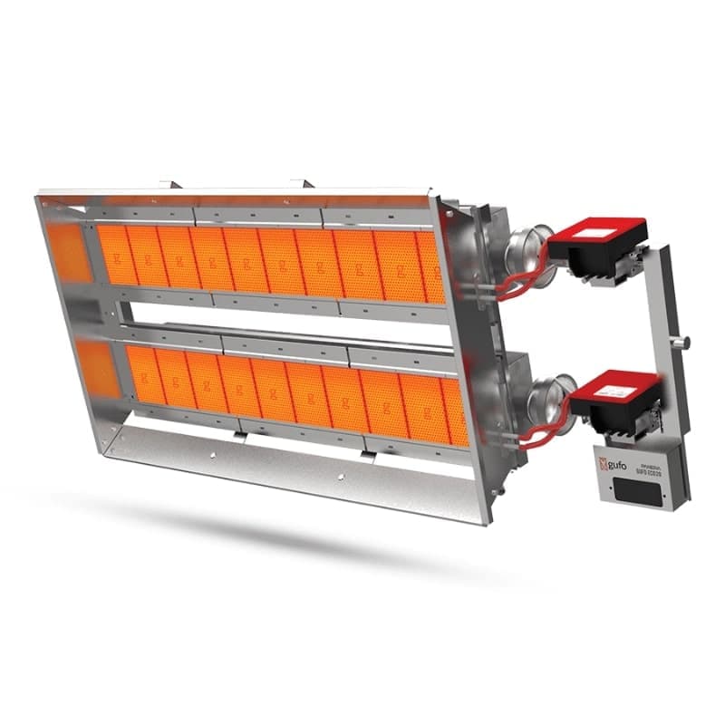Panera GUFO ECO LD20 Seramik Plakalı Lineer Radyant Isıtıcı (18–26 kW) – Çift Kademe 2