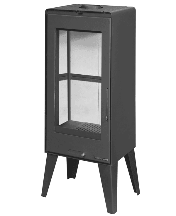 Hoşseven 5080-L Şömine Soba | 10 kW Yan Camlı Isıtıcı 2